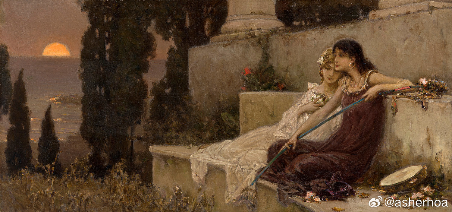 西洋历史文化鱼缸 波兰画家威廉·科塔尔宾斯基（Wilhelm Kotarbińs