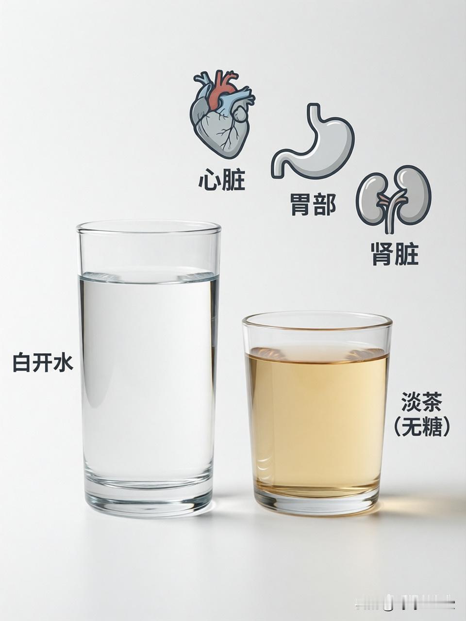 每天用喝茶代替喝水对身体有什么危害吗？

长期完全用茶代替水来补充身体所需水分，