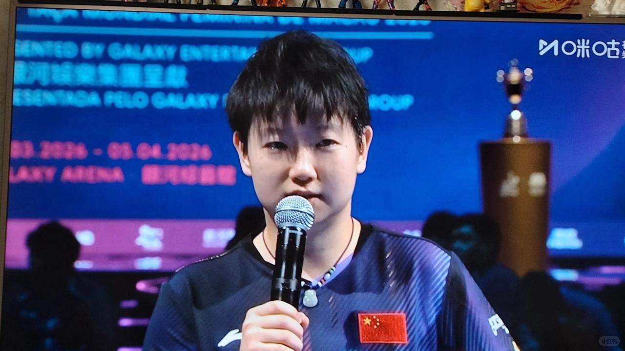 经过了昨天的绝地反击
今天的莎莎变得手紧了许多
4比0战胜莎宾温特
给所有支持她