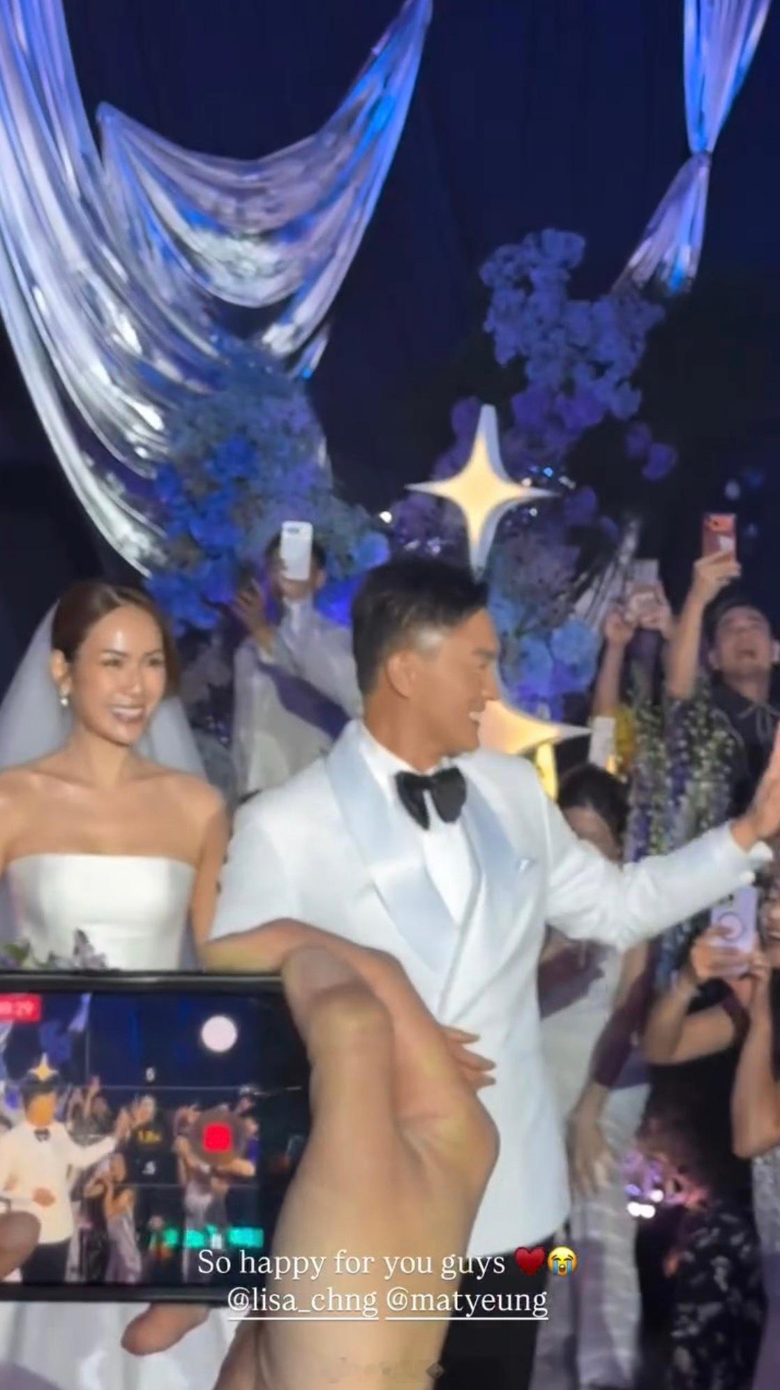楊明莊思明結婚丨馬國明薛家燕等近百藝人到賀陣容勁過台慶 莊思敏突問新娘嫁楊明為你