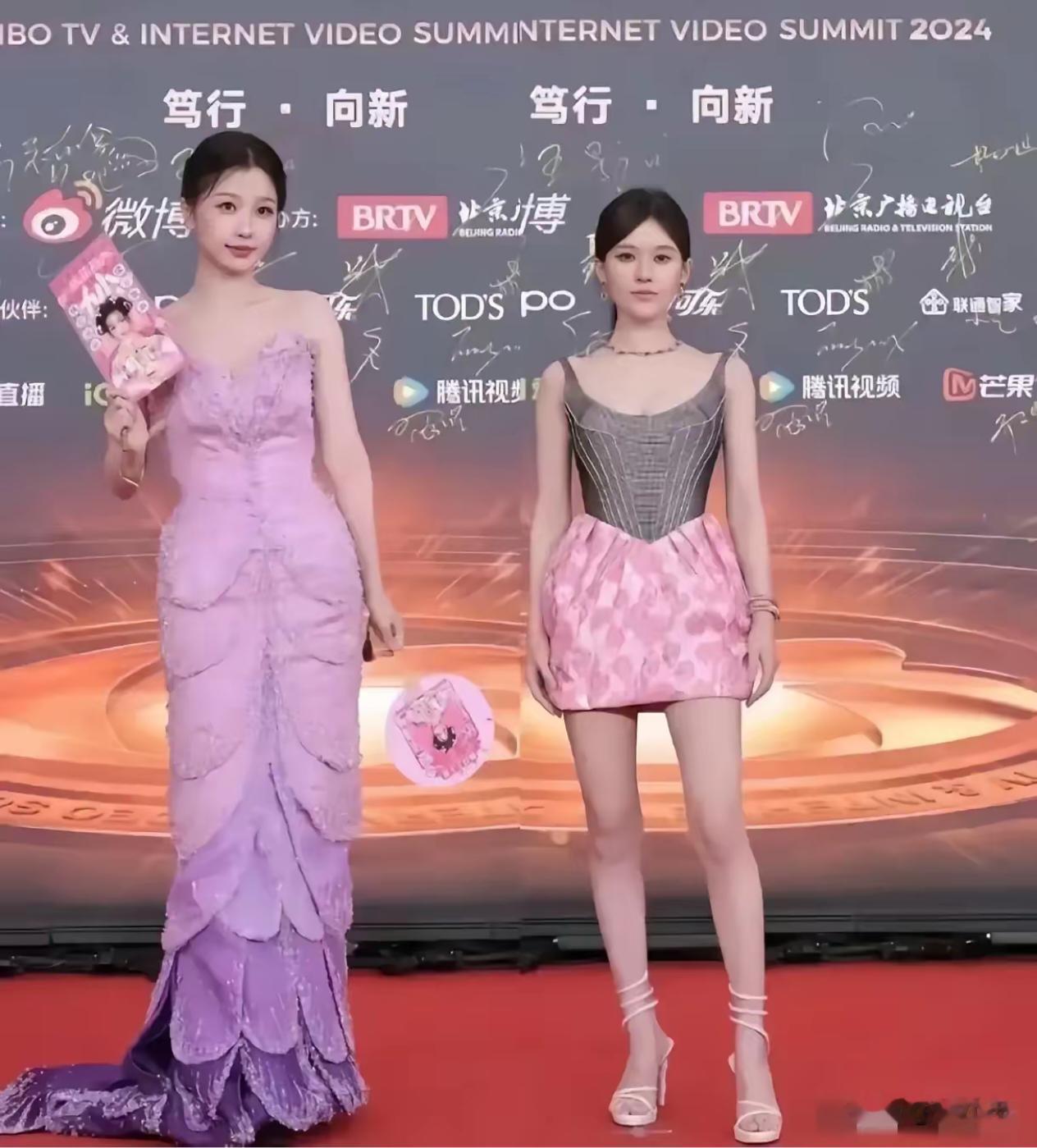 虞书欣原来比赵露思都高吗，一直以为她是小萝莉类型的诶虞书欣 全世界正数第一会穿搭