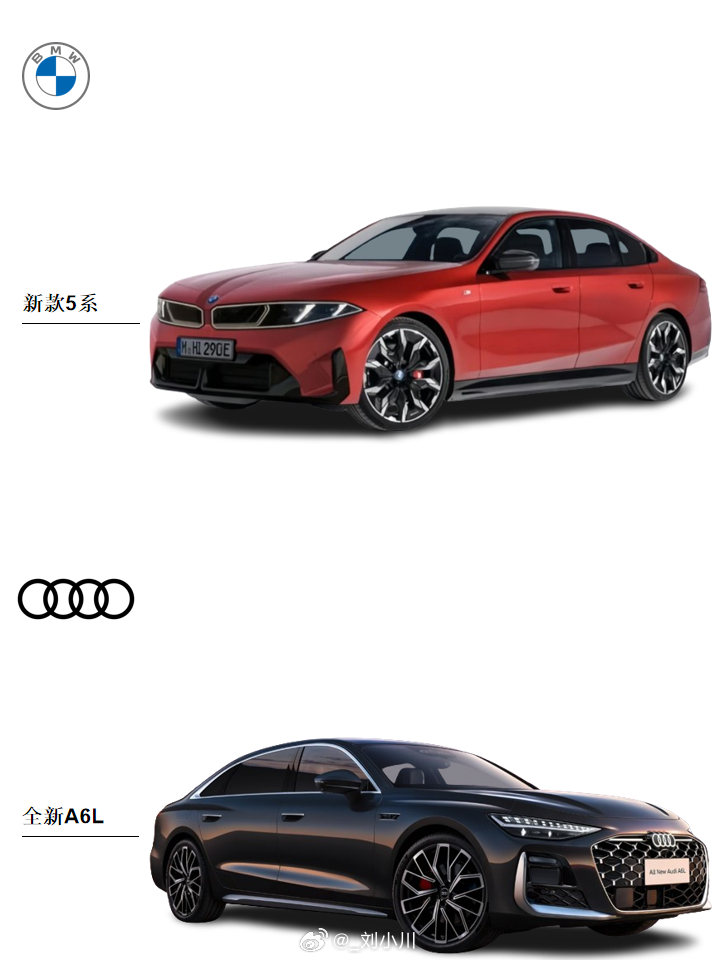 中期改款宝马5系渲染图 全新一代一汽奥迪A6L 参照全新一代宝马i3前脸造型，绘