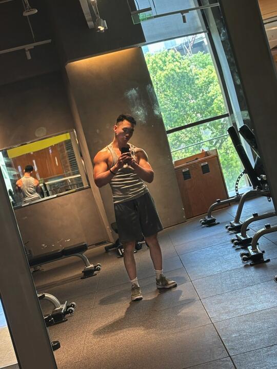 练到这个样子肯定不会打🏀