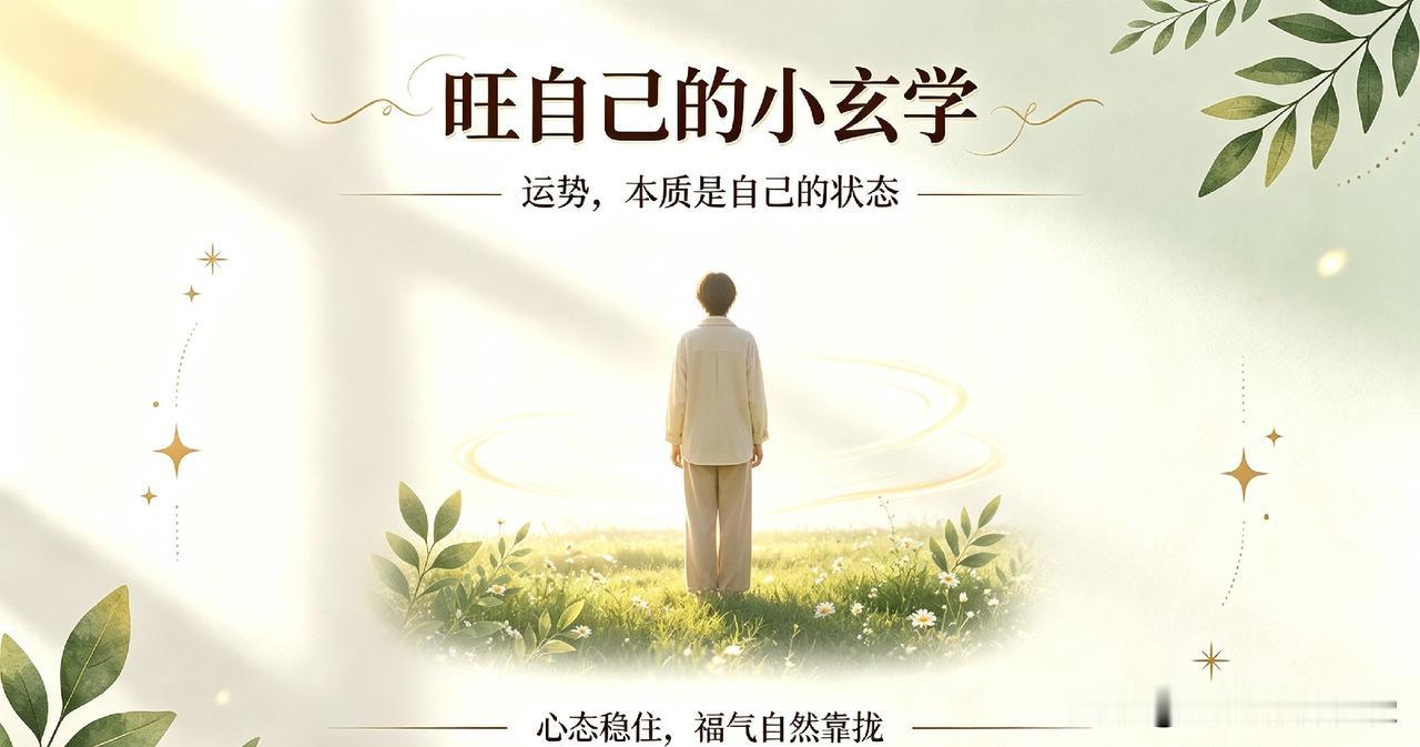 12个旺自己的小玄学，悄悄提升自身磁场
 
真正旺运，不一定靠外物，更多是调整自