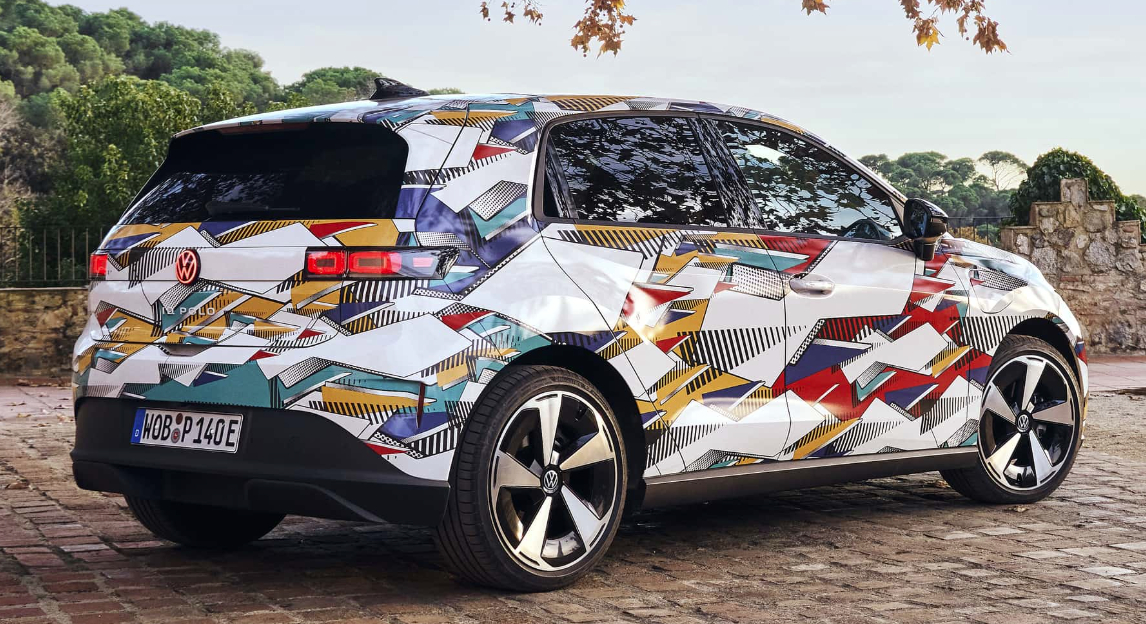 经典延续，电气化转身！大众第九代高尔夫（Golf 9）预告图曝光，将与燃油版8代