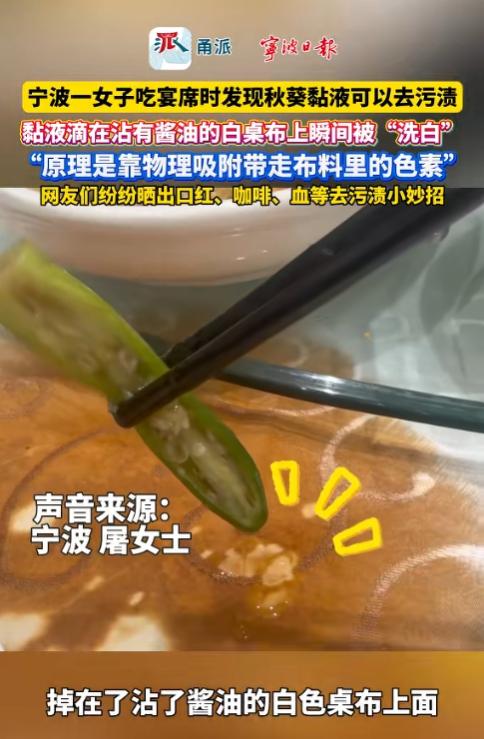 天下之大无奇不有！浙江宁波，一位女士去大饭店吃喜酒，就因为夹菜的时候手那么抖了一