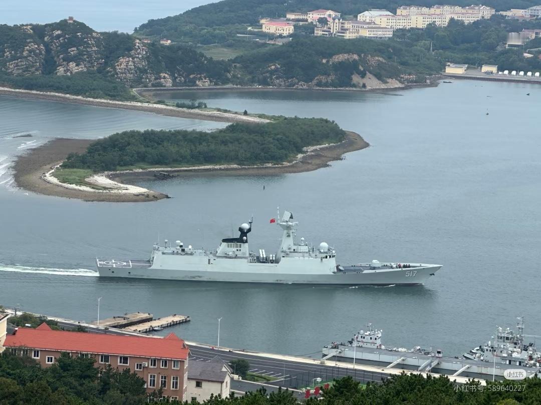 517衢州舰，风景不错 ​​​