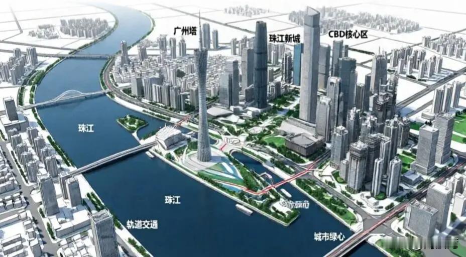 小蛮腰，如果当初建在海心沙，这样三塔更近，品字而立，天际线效果会不会更好？