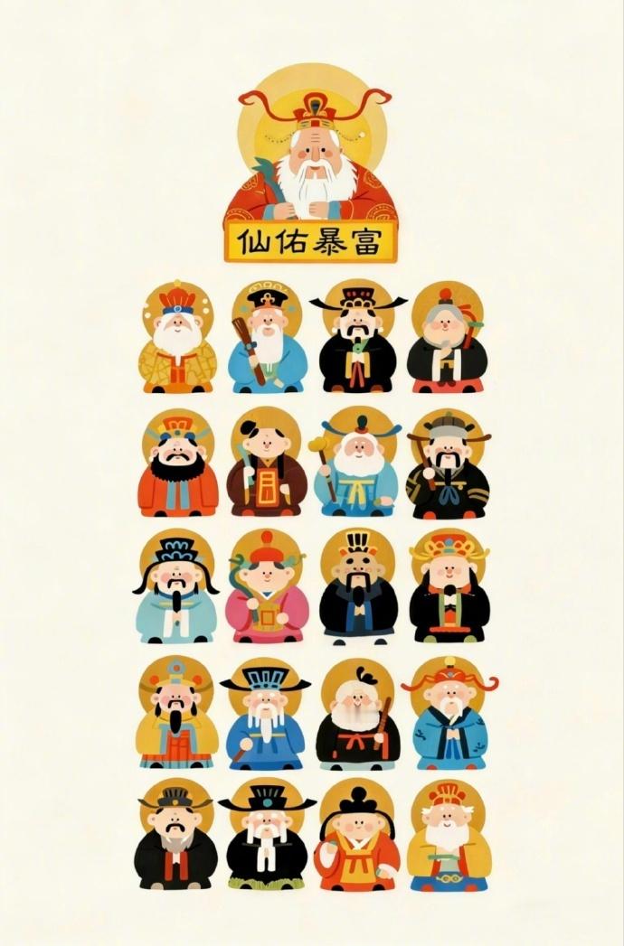 “ 转 · 仙佑暴富 … ” 