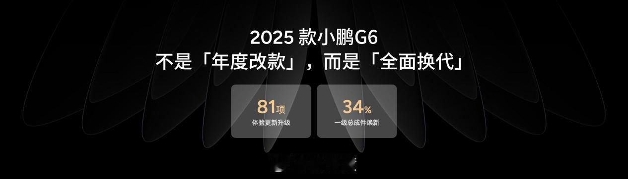 小鹏G6升级太多了害怕超预算 2025款小鹏G6升级幅度很大，不只是简单的年度改