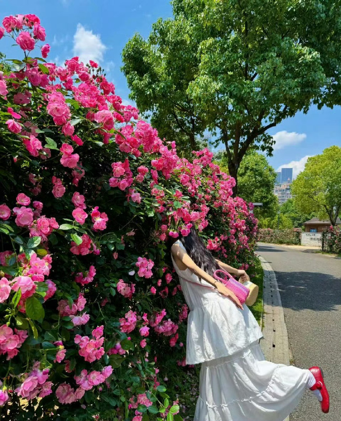 春天与花花的拍照姿势～🌸 