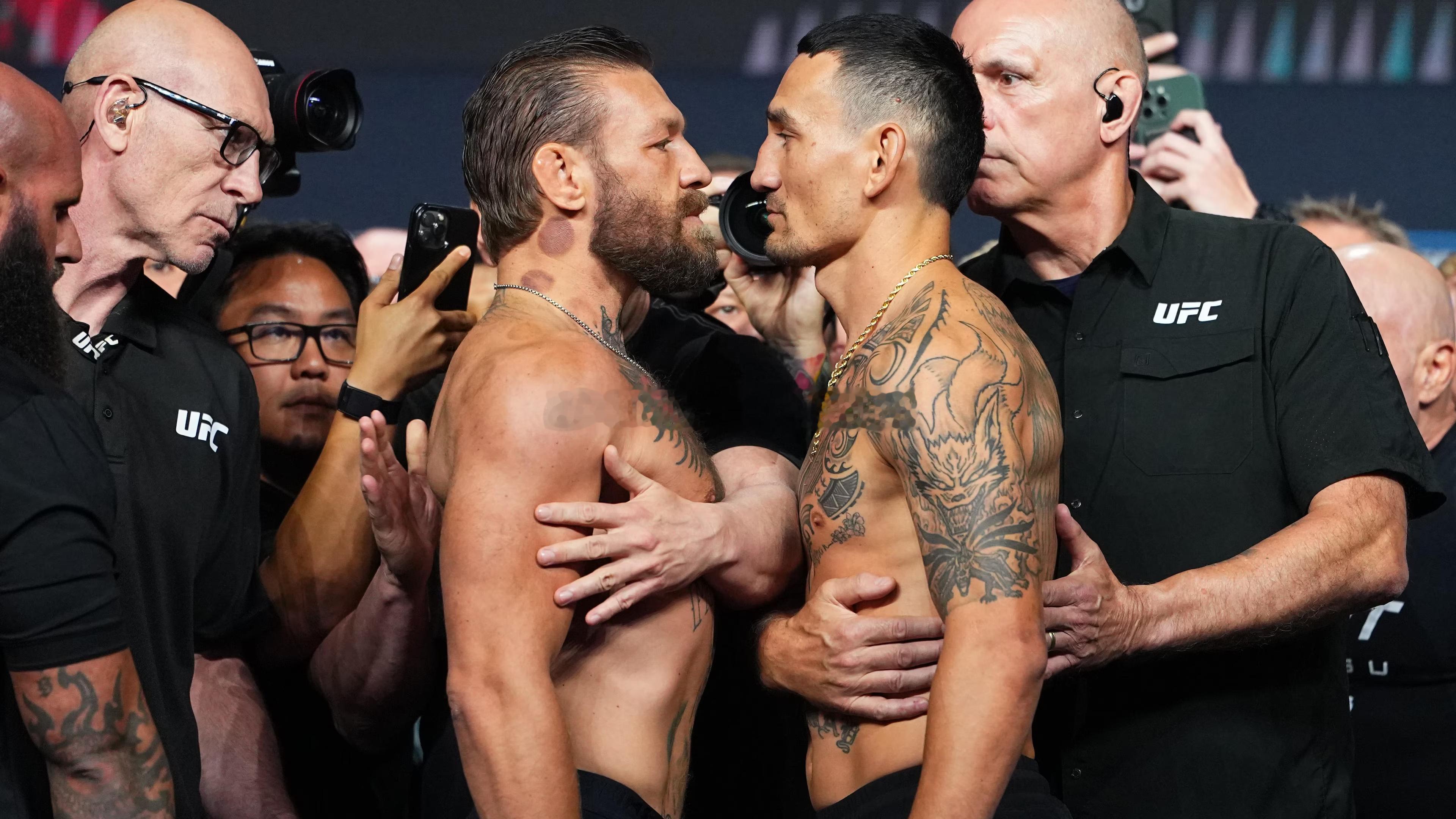 UFC 329官方公布的现场观众人数为20,078人，现场票房收入为 26,43