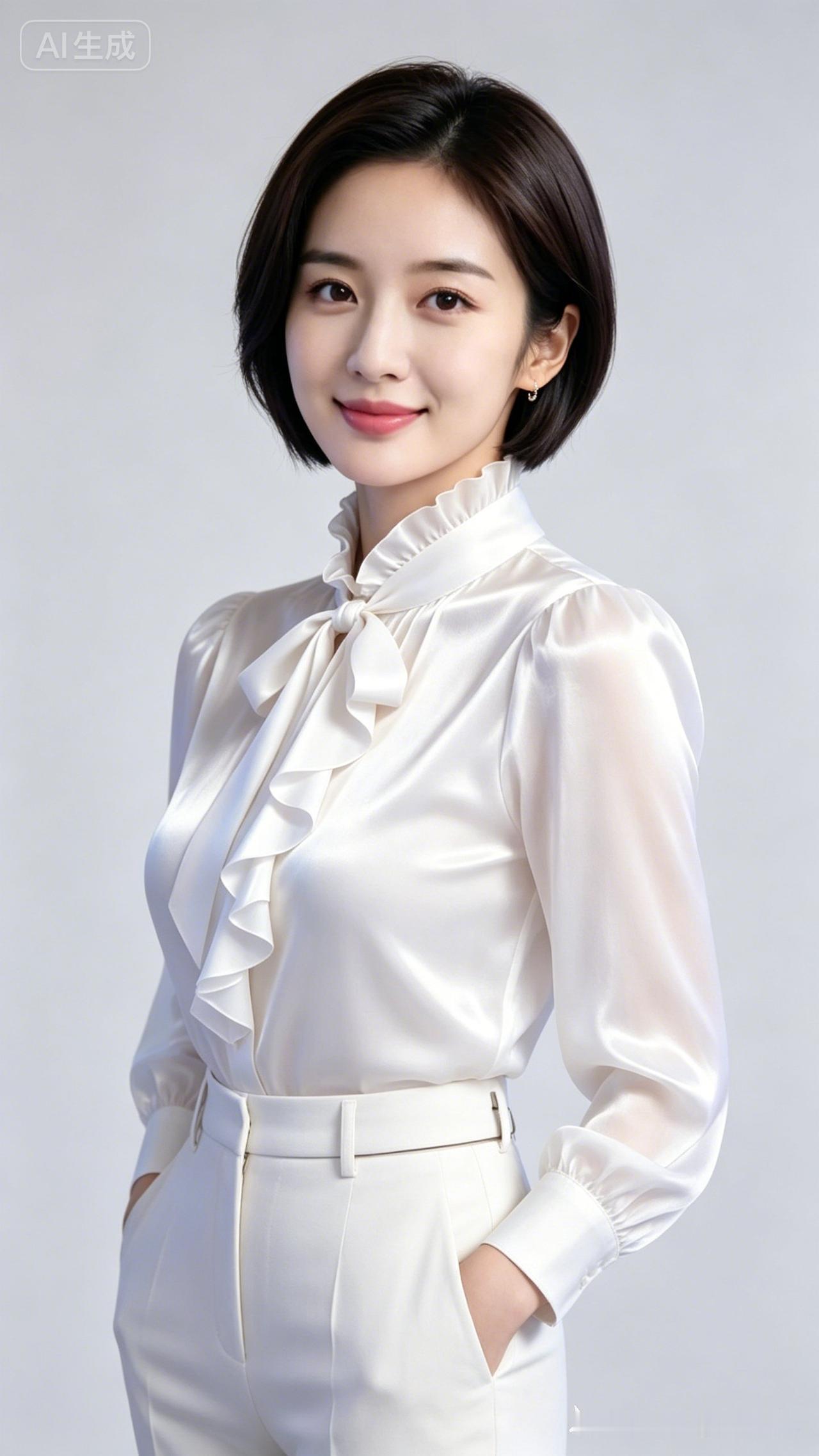 优雅白衬衫，简约又时尚，尽显职场魅力！👗💄