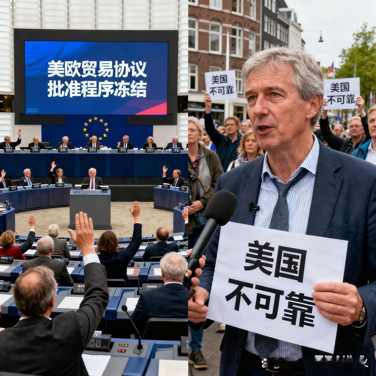 2月24日，据央视新闻客户端报道，欧盟委员会2月23日召开紧急会议，重新评估欧美