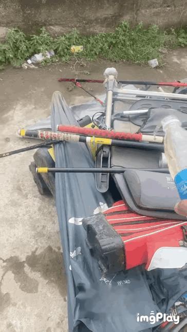 图1：又一个钓鱼人，伤心的退出了钓鱼界。
图2：这是一种美食，有人知道是什么吗？