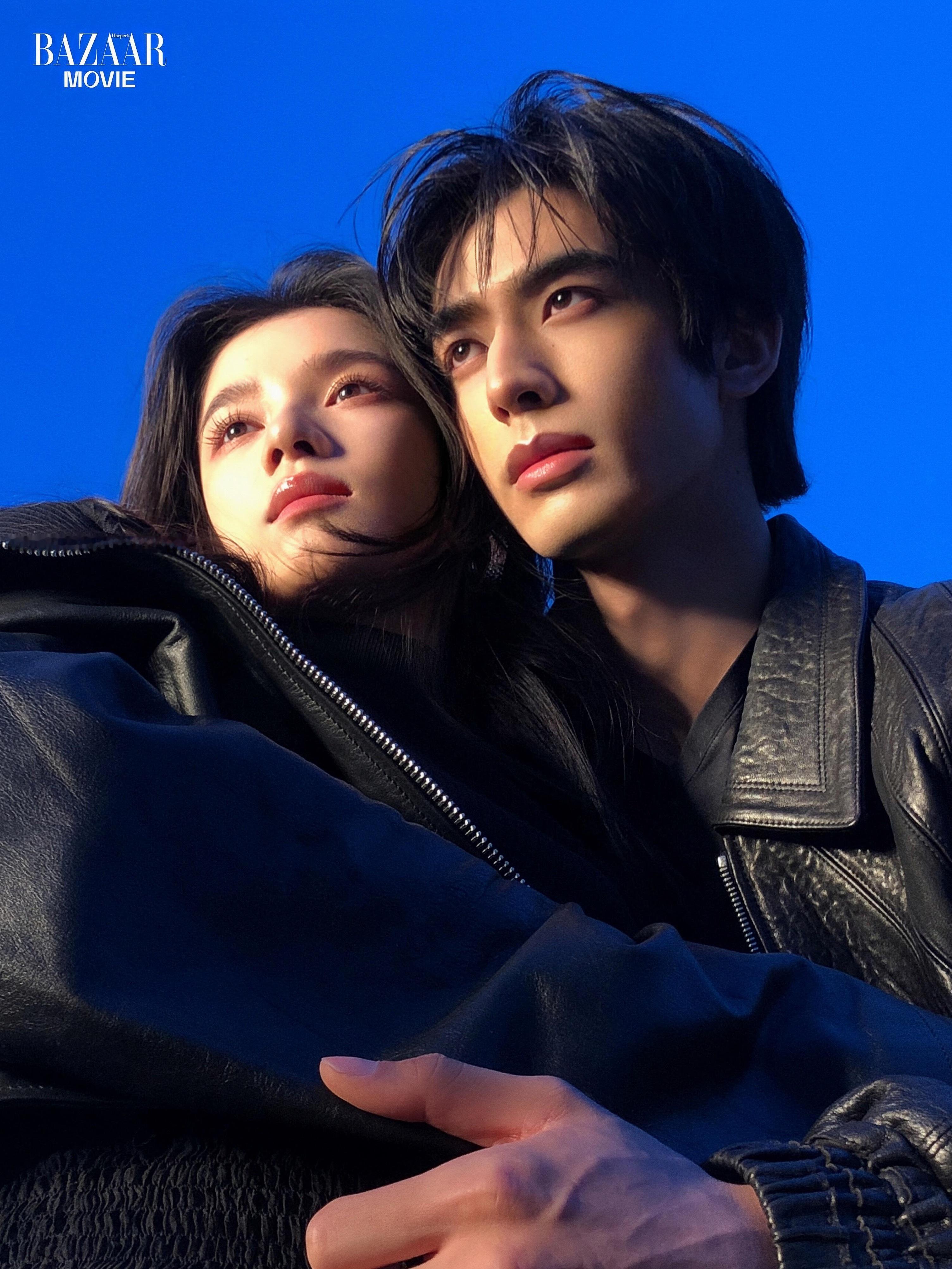 张婧仪❤️&宋威龙💙雨夜大片＊野狗骨头🔥 