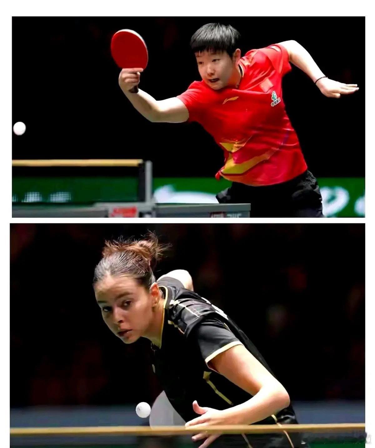 我跟你们说个事儿，不知道你们看出来没。但凡是跟孙颖莎打比赛的，有一个算一个，全都