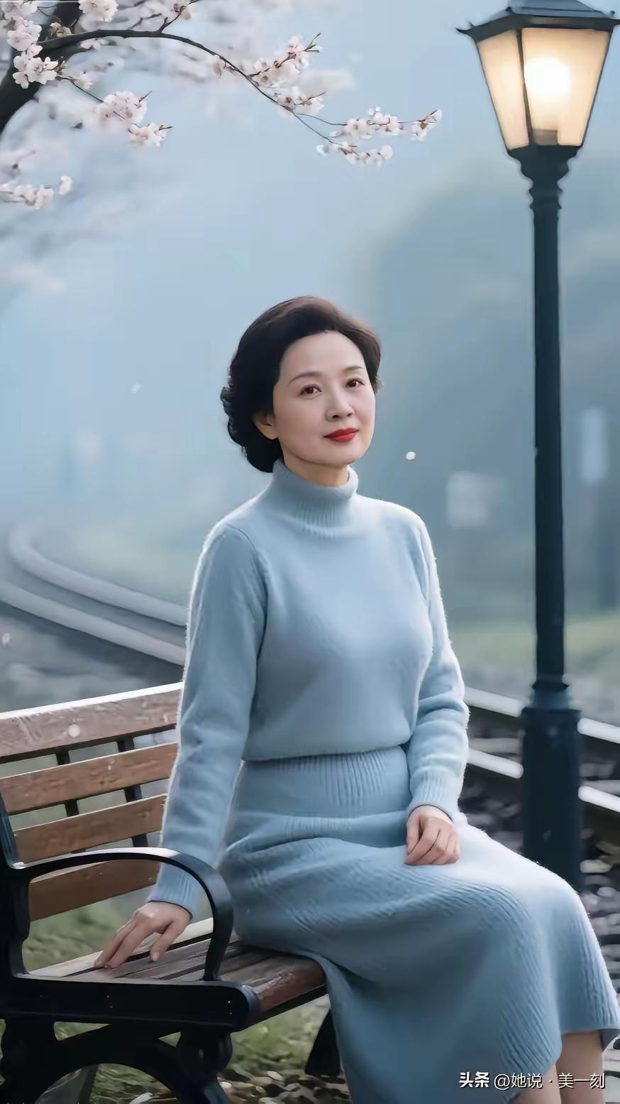 题图
翠园晨雾正朦胧，
人面桃花相映红。
靓饰丰容春色里，
一枝香韵沐清风。