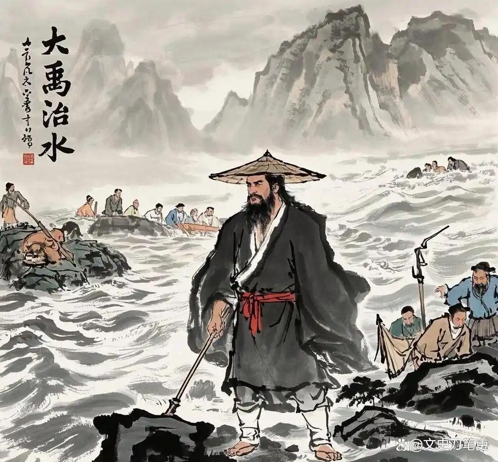 大禹治水不仅是与洪水搏斗，更是中华文明由“部落联盟”向“国家政权”转型的关键。他
