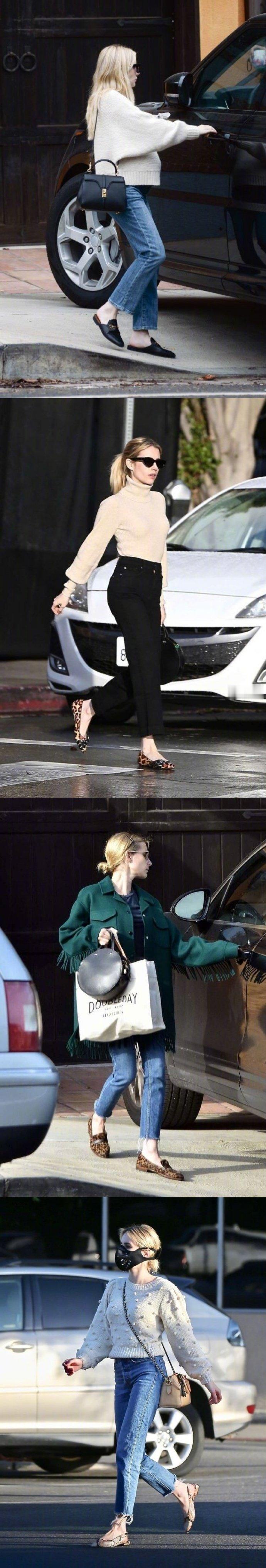 Emma Roberts  小个子女生的穿搭典范 ​​​