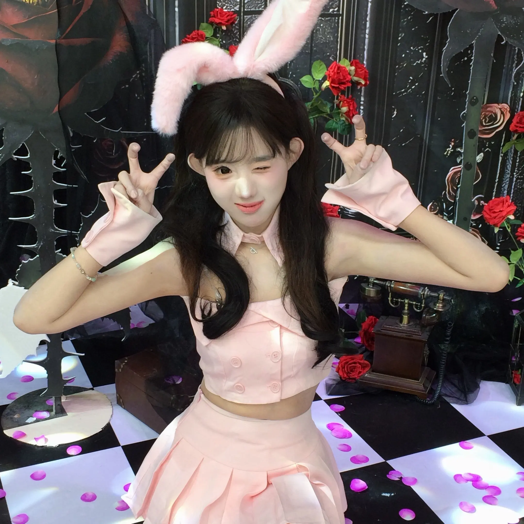 亲爱的兔子小姐🐰💕。轻点萌