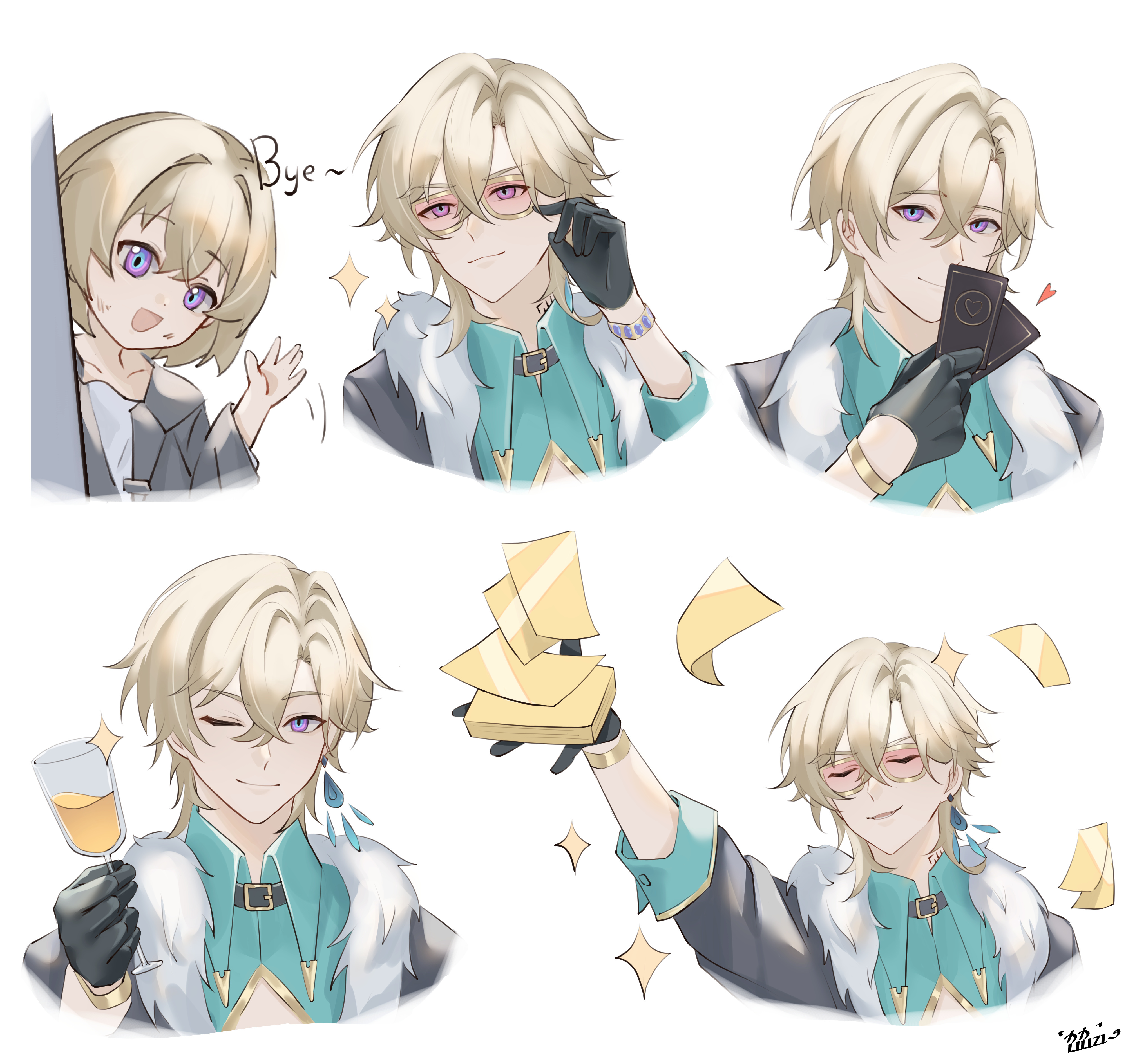 #星穹铁道2.1##星穹铁道日常# 砂金表情包分享~画师：*已授权转载 ​​​