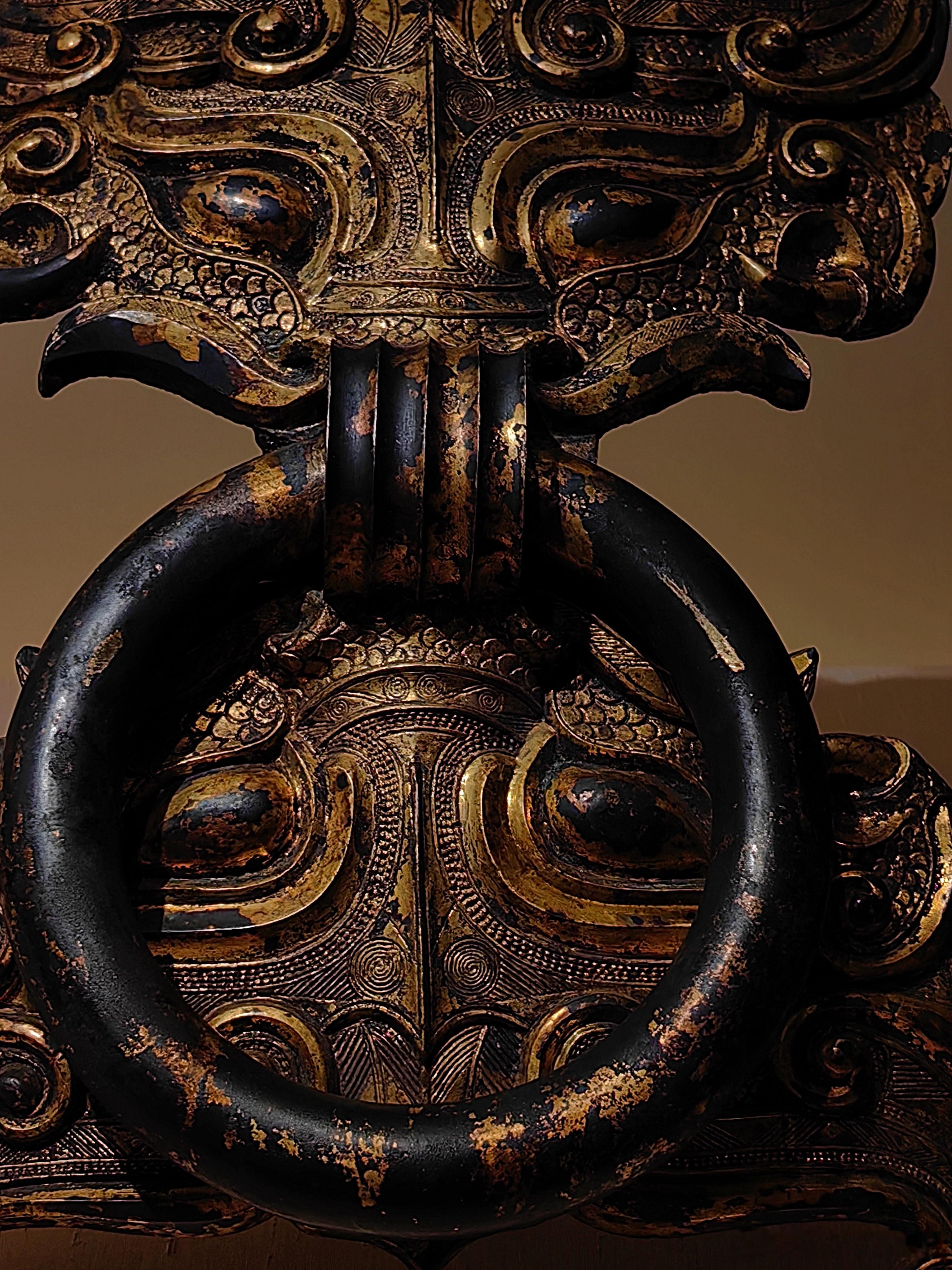 我的2026 【遇见考烈王-安徽淮南武王墩一号墓考古成果展】青铜鼓环·战国安徽淮