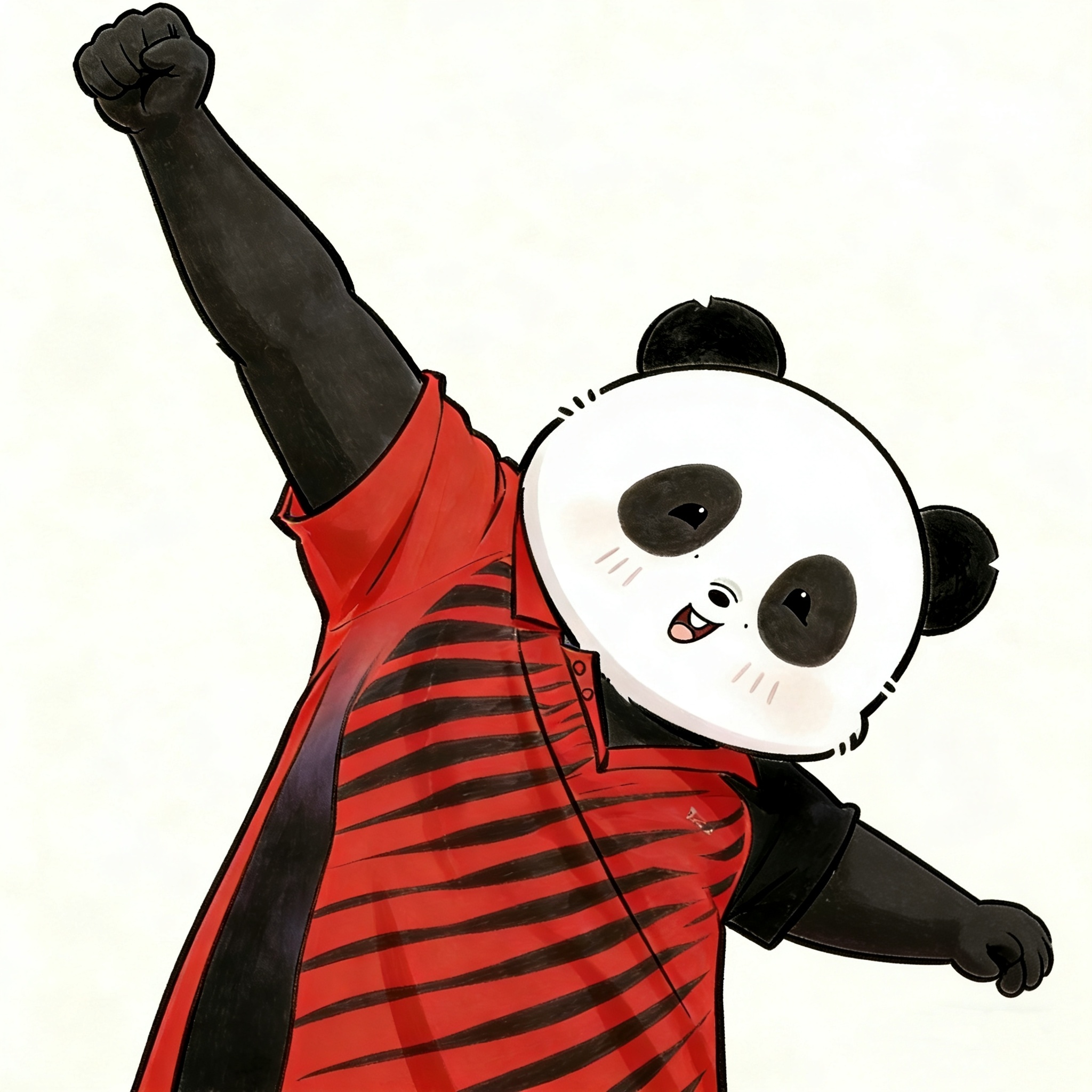 是2021年那个小熊猫庆祝式🥳🐼 