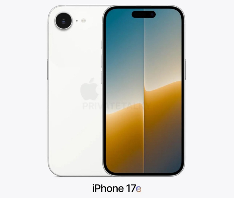 灵动岛屏幕没了？iPhone 17e渲染图曝光~与iPhone 17标准版外观看