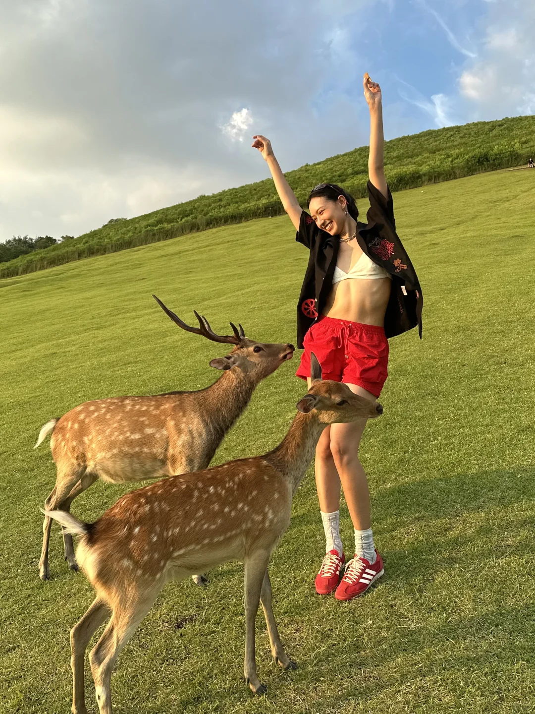 今天有点小鹿乱撞💞🦌