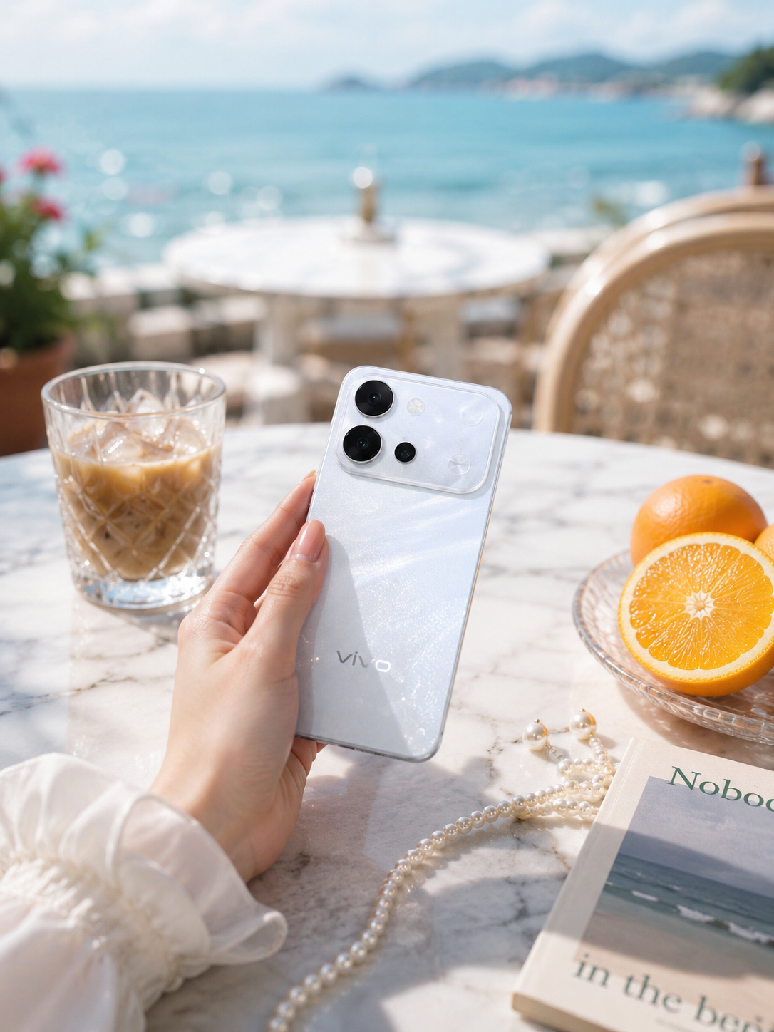 vivo S60「星星海」在阳光照耀下闪闪发光！我喜欢我有独特星光vivo S6