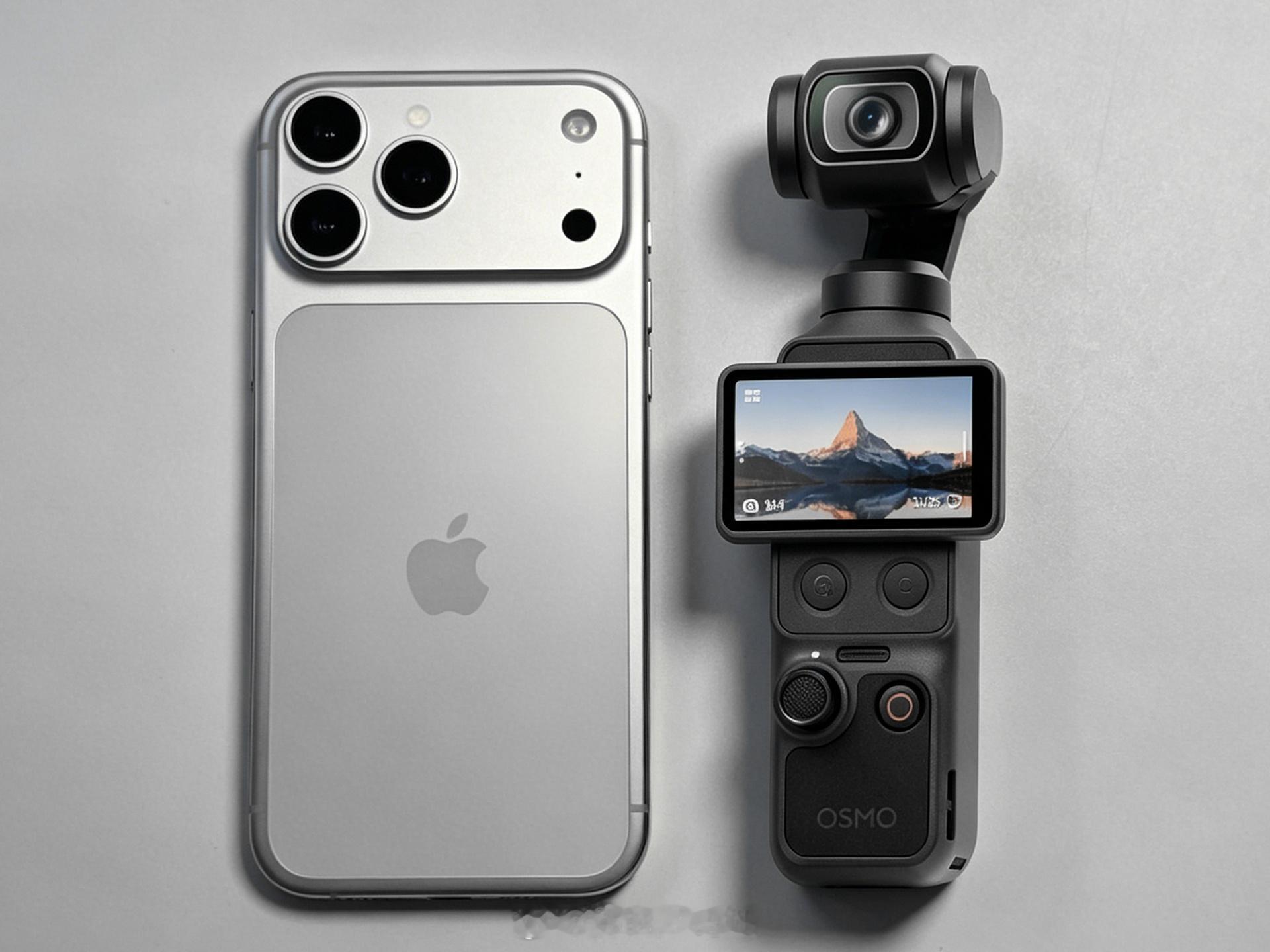 有了iPhone还用买大疆吗 ？首先大家要理解一个概念，那就是智能手机与大疆Po
