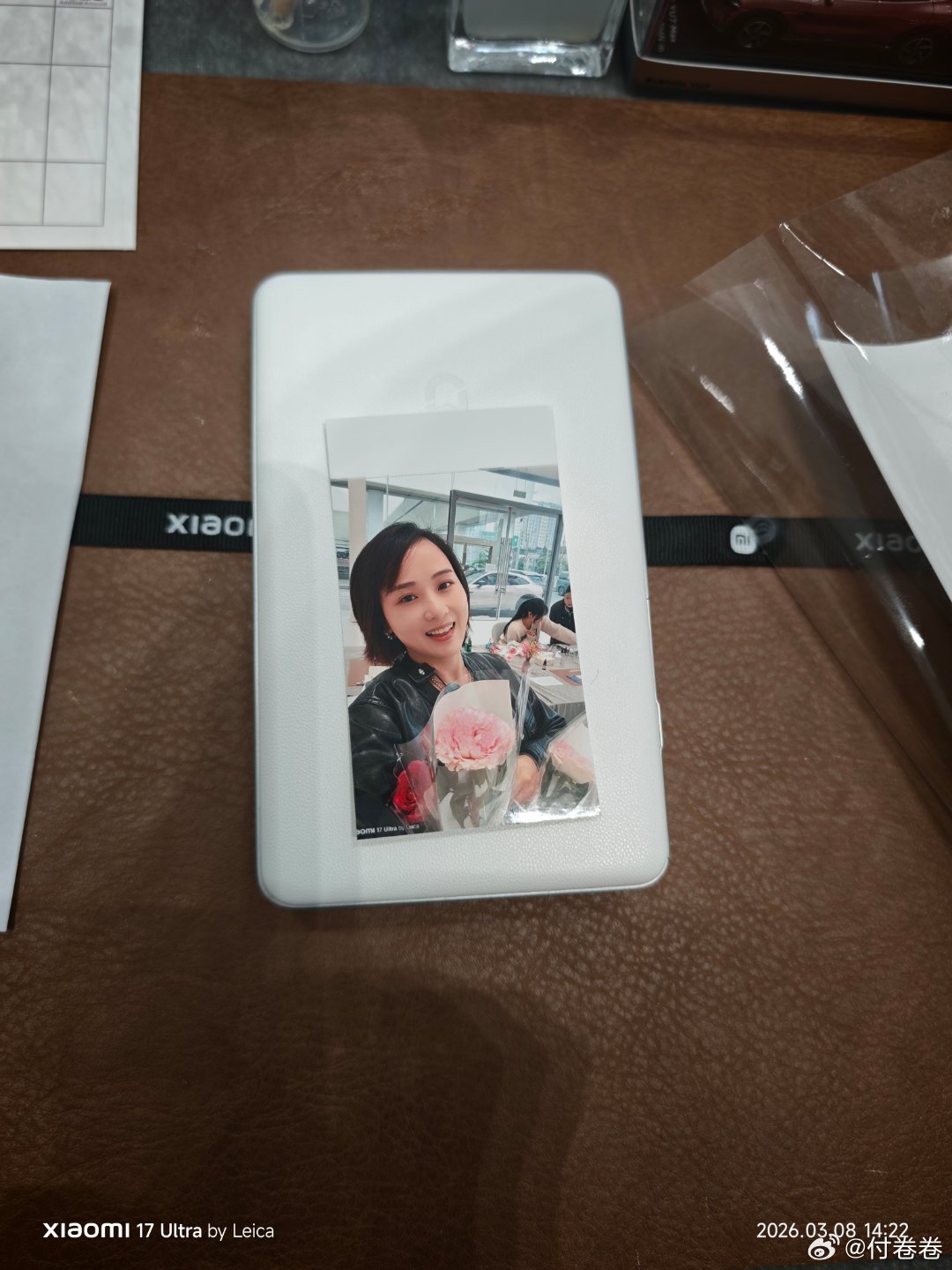 小米这个口袋打印机真的好好用哦小米我的日常plog付卷卷