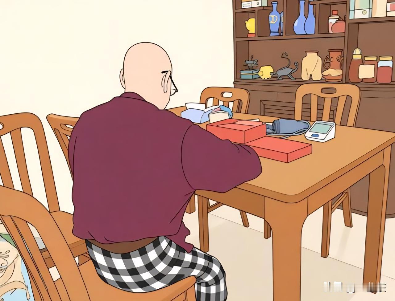 为了几万块钱存款，我陪着老头又跑了一趟银行。

早晨6点了老头还没起床，他不起我