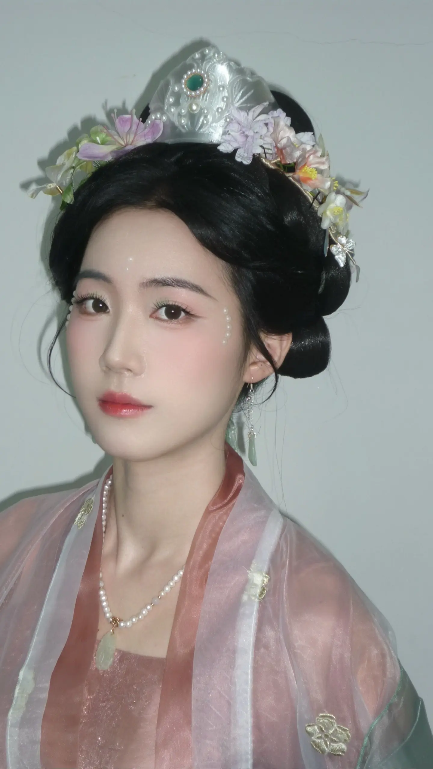 汉服妆造 国风合伙人 宋制珍珠妆 汉服发型