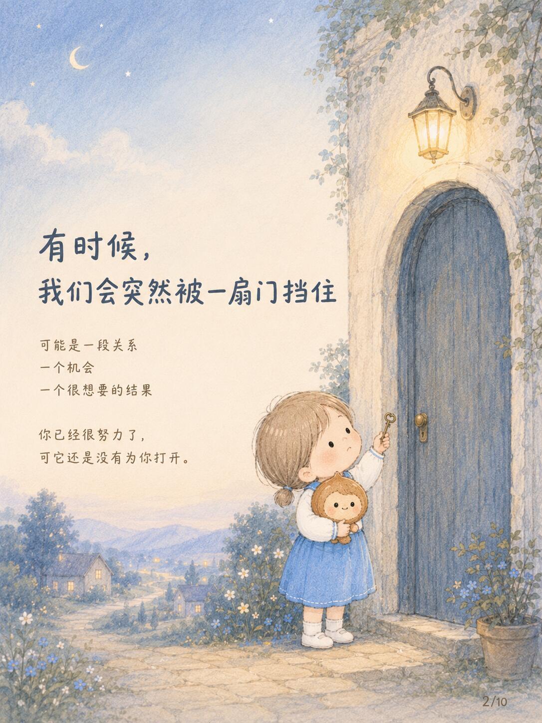 命运替你关掉的门，本就不属于你 