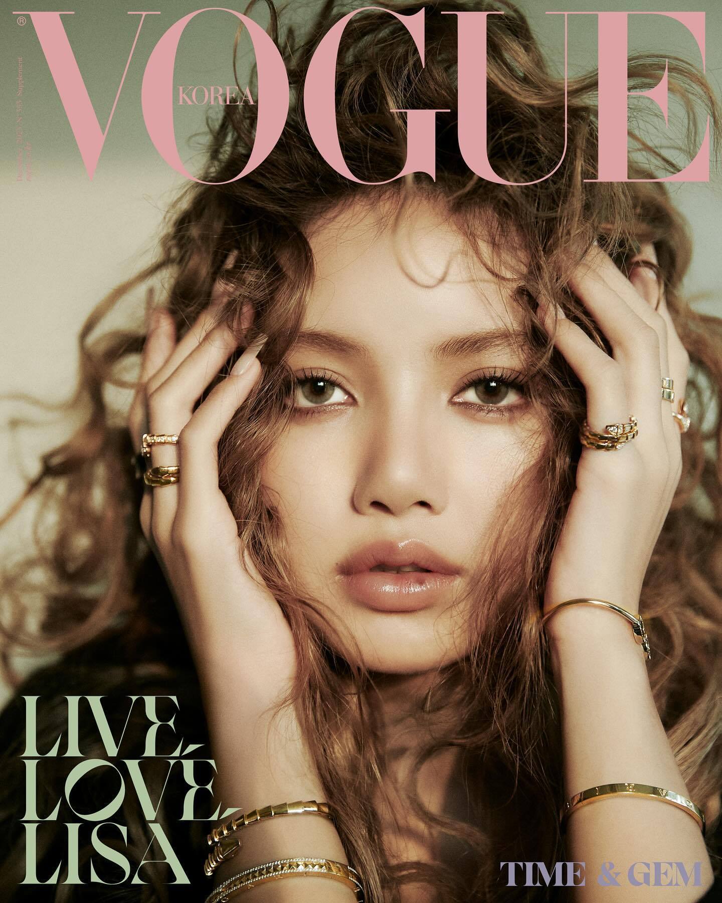 Lisa ｜ VOGUE Korea 宝格丽女郎  ～  怎么看怎么喜欢这组 ！
