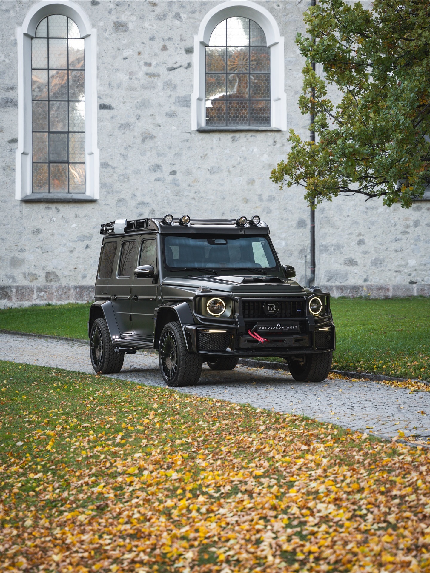 BRABUS 800冒险版 —— 声明……适用于所有天气条件（和冒险）😎..