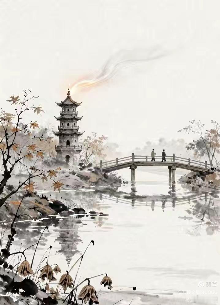 【过通州】﻿癸卯年初秋向古逢春空文藻，而今还秋颂如来。最是唐宋三月好，道是通州不