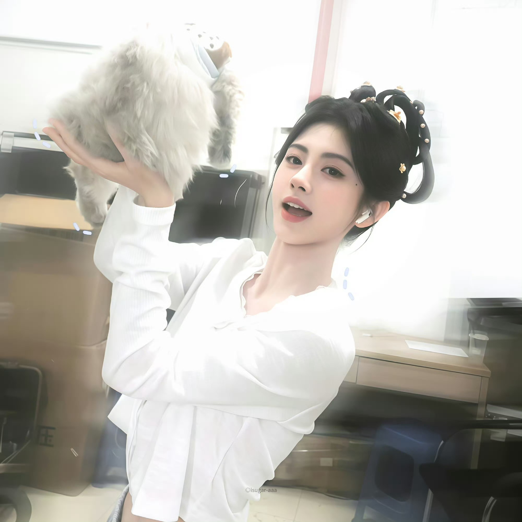 鞠婧祎来战jjy鞠婧祎阿黛"我有你就够了  (ૢ˃ꌂ˂⁎)"