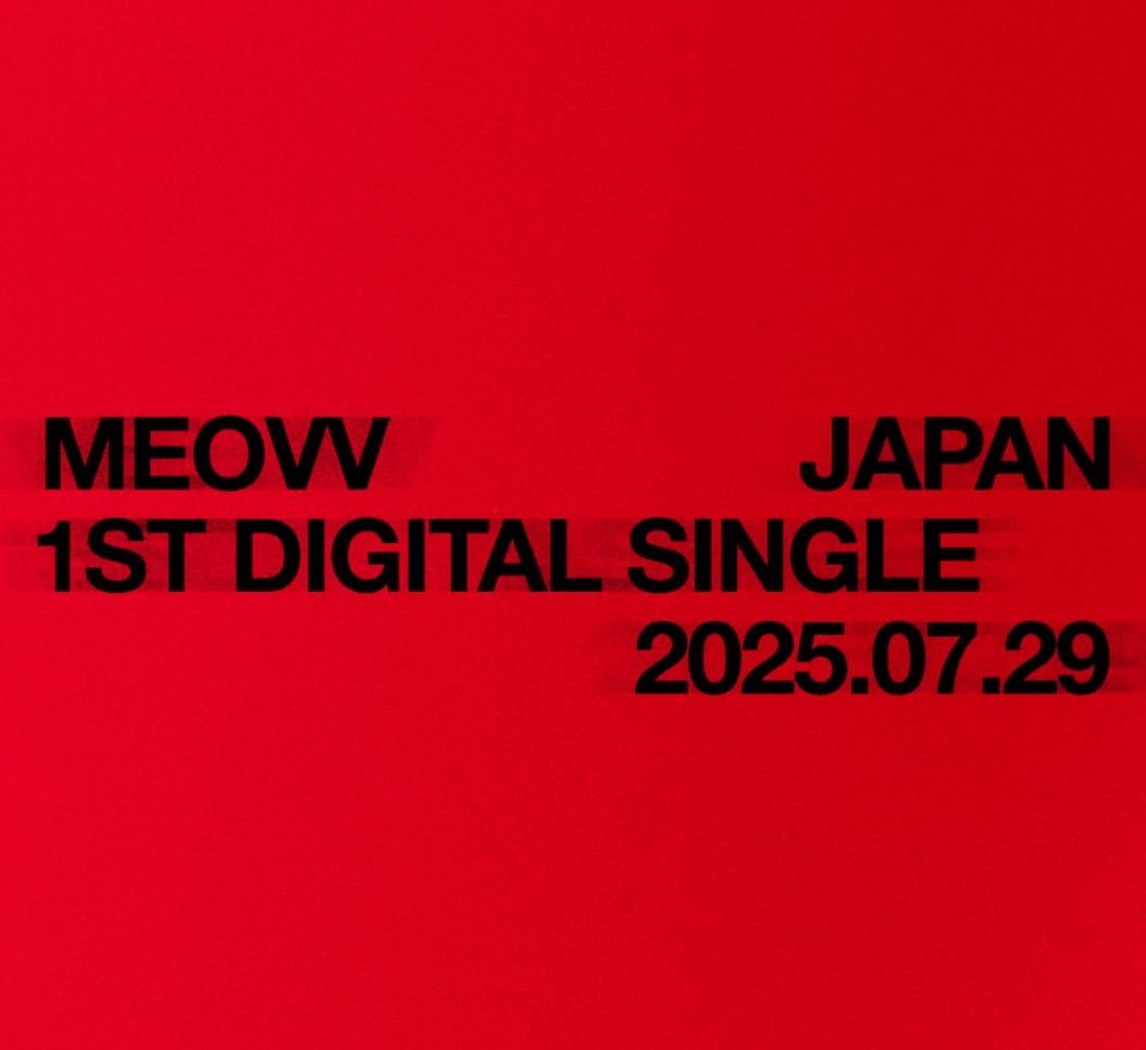 PRE-SAVE MEOVV JAPAN 1ST DIGITAL SINGLEJ