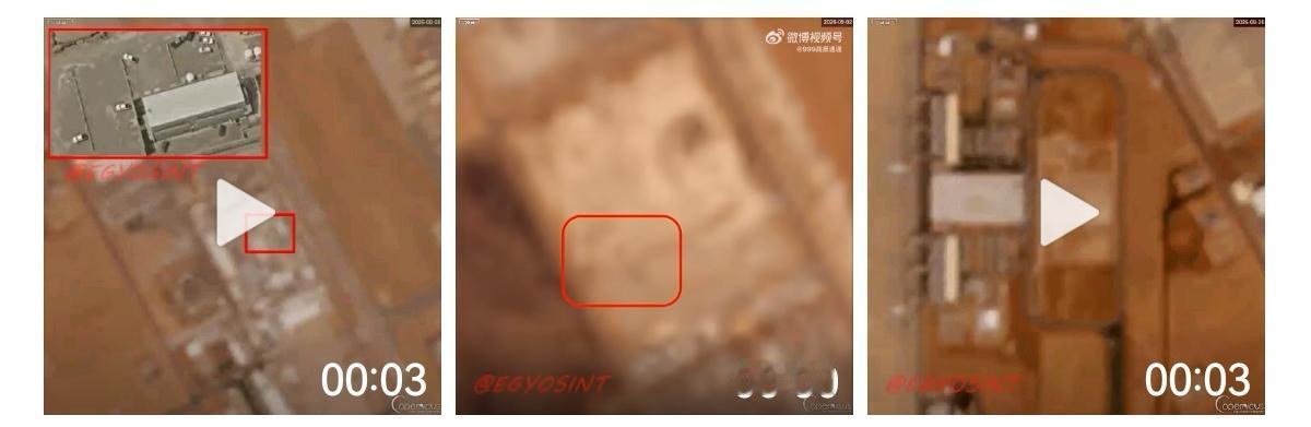 今天发布的卫星图像显示，在伊拉克库尔德斯坦地区埃尔比勒机场的美军基地内，美军士兵