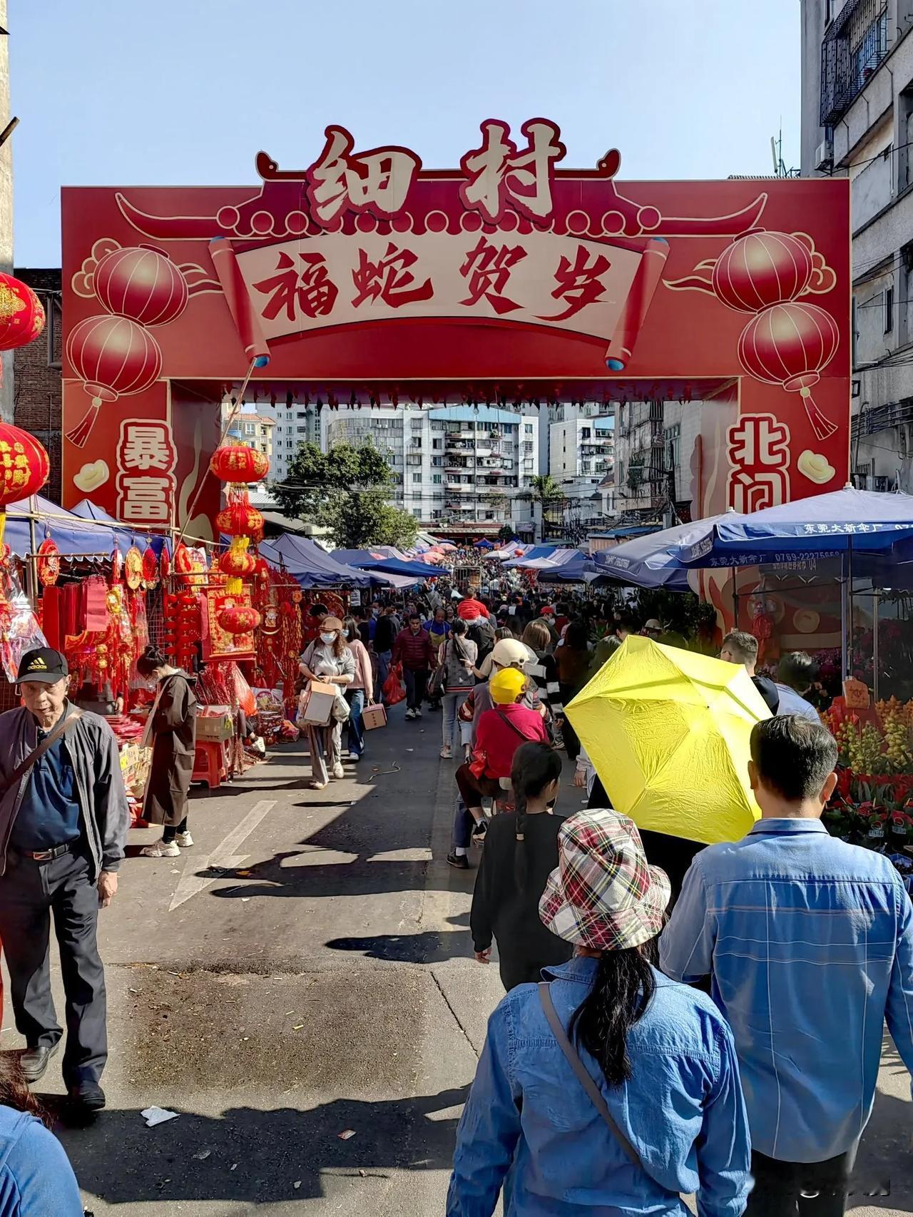 细村福蛇贺岁，热闹非凡，逛市集，乐无边！
