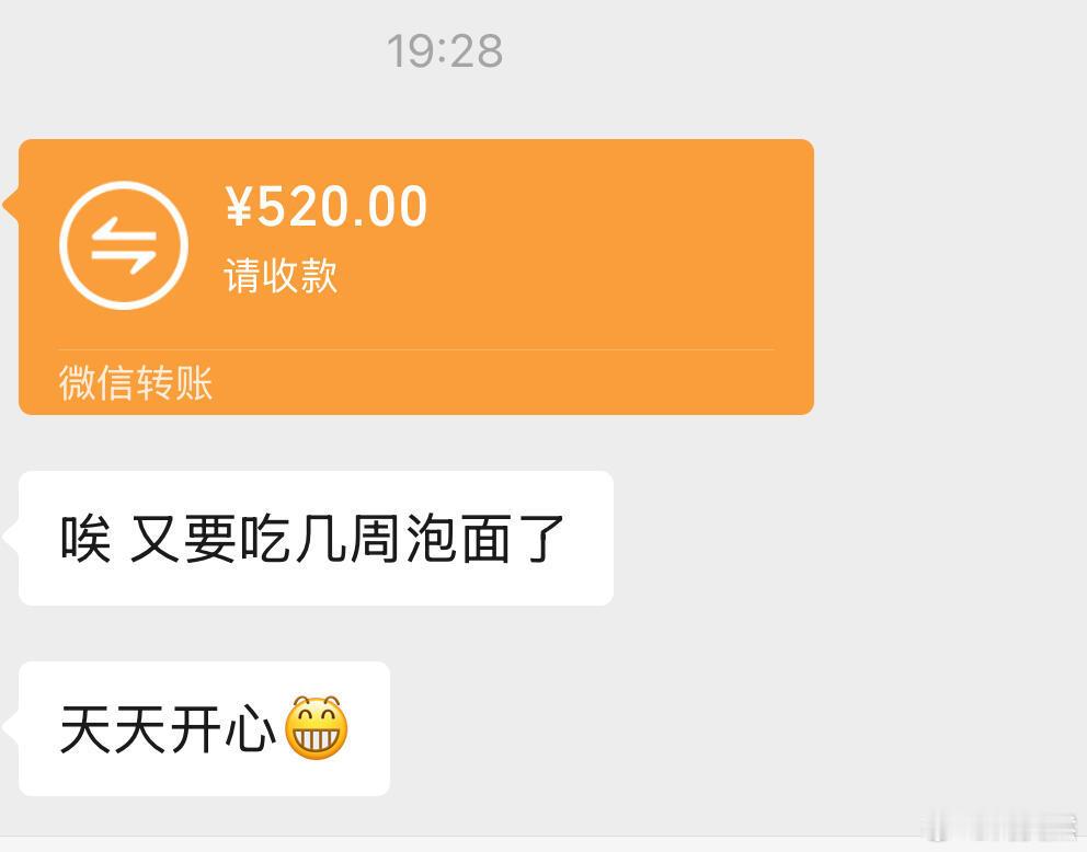 一周年男朋友发的红包 啥情况该不该领[哆啦A梦害怕] ！！！ ​​​