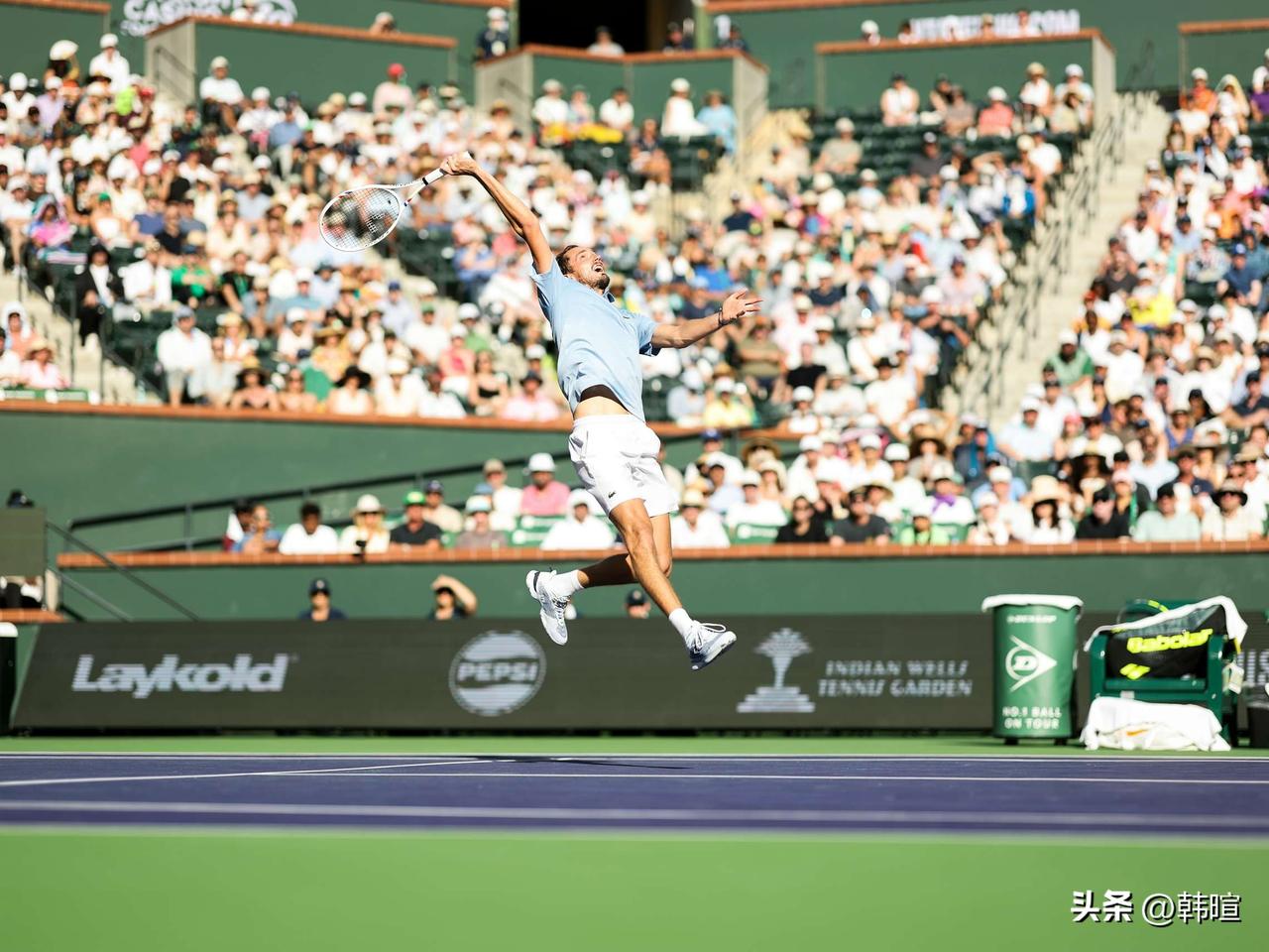 梅德维德夫，无缘复制萨巴伦卡？
在萨巴伦卡第三次出战印第安维尔斯1000赛女单决