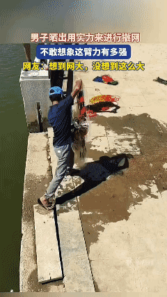 没有 3 年 5 年的沉淀
撒不出这手漂亮的网！👍