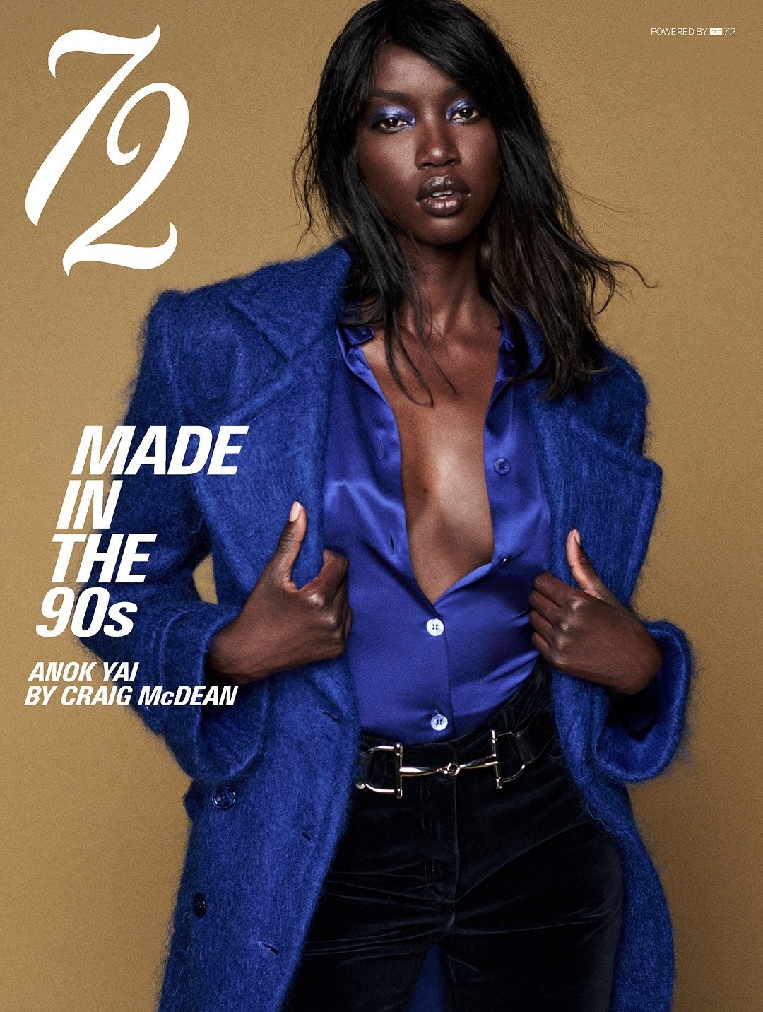 这张2026年的封面，造型来自Gucci 1995秋冬系列。Tom Ford的设