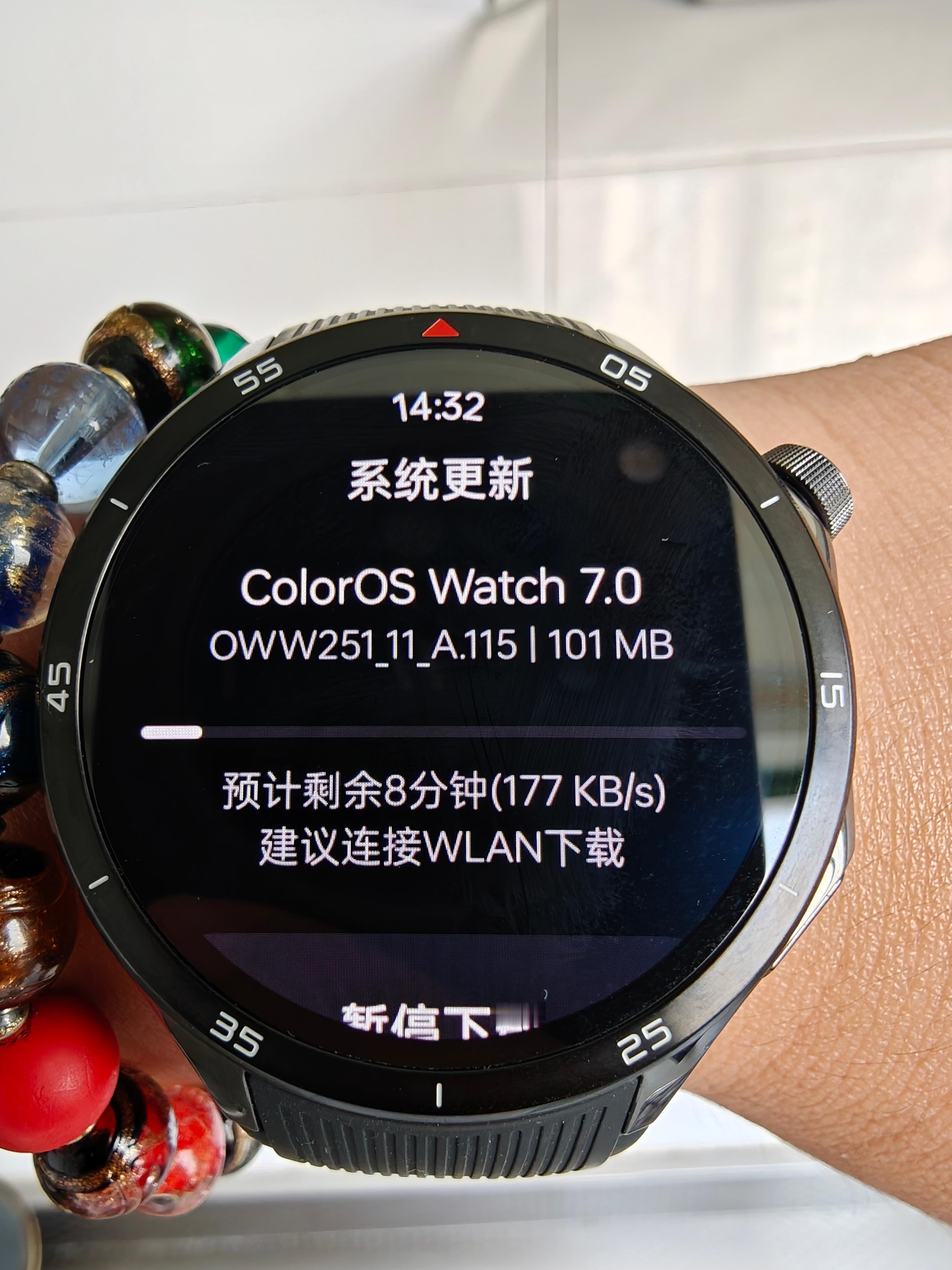 oppowatchx2不到一个月，已经第二次ota了现在坐等oppo find 