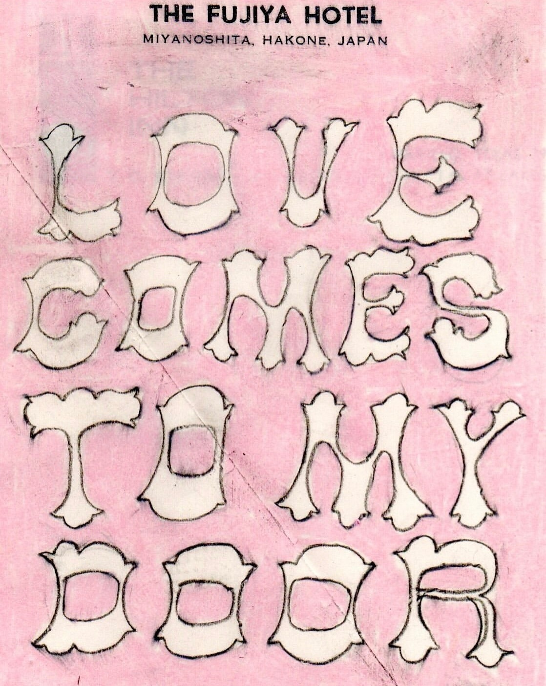 love comes to my door 💒 