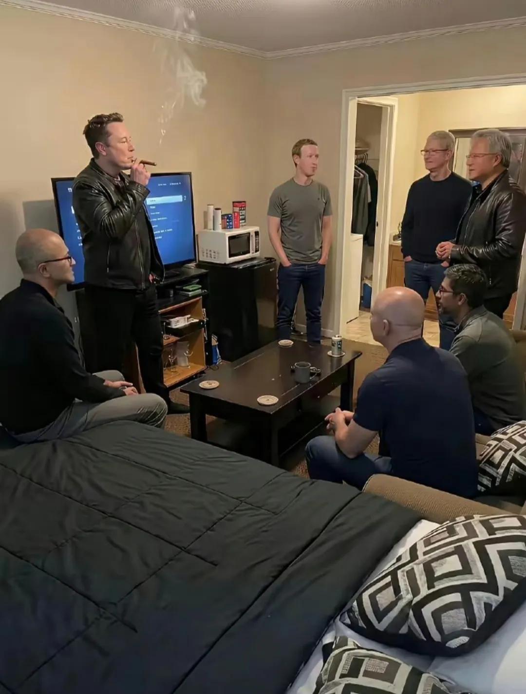 想进这个屋身价得多少？
看看这里面的人，估计有几十个小目标都进不来吧！